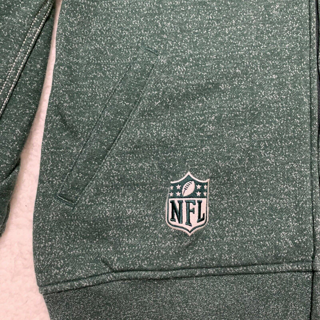 Reebok On Field New York NFL Men's M Green Hoodie Sweatshirt Full Zip