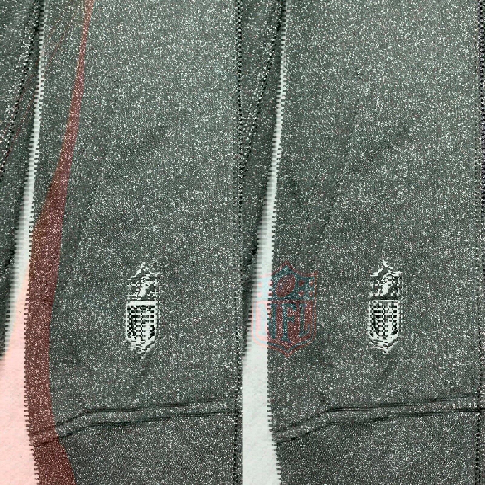 Reebok On Field New York NFL Men's M Green Hoodie Sweatshirt Full Zip