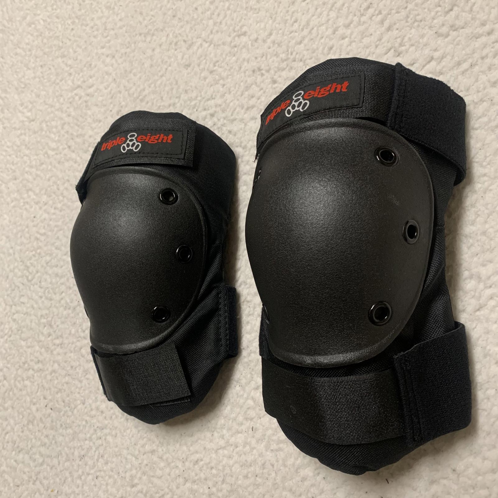 Rodilleras protectoras Triple Eight OSFA negras