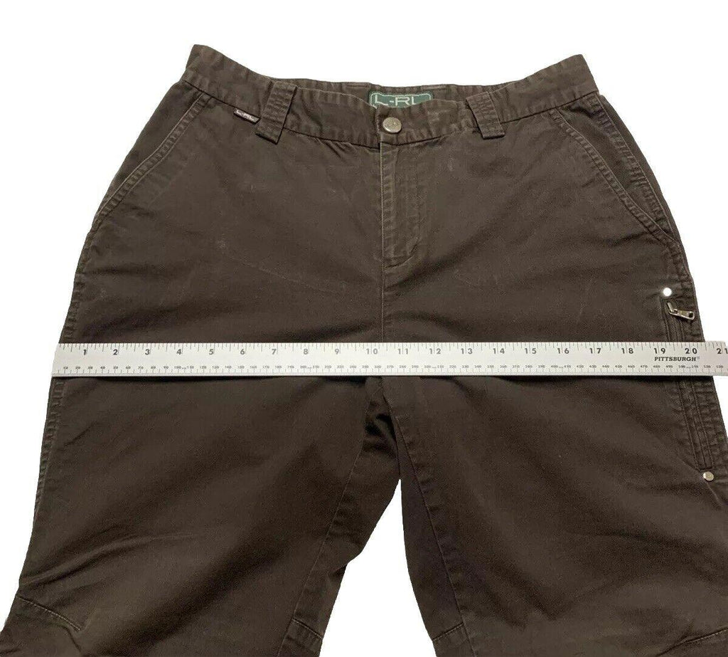 Pantalones chinos casuales de senderismo y acampada para mujer, color marrón, talla 4, de Ralph Lauren Active