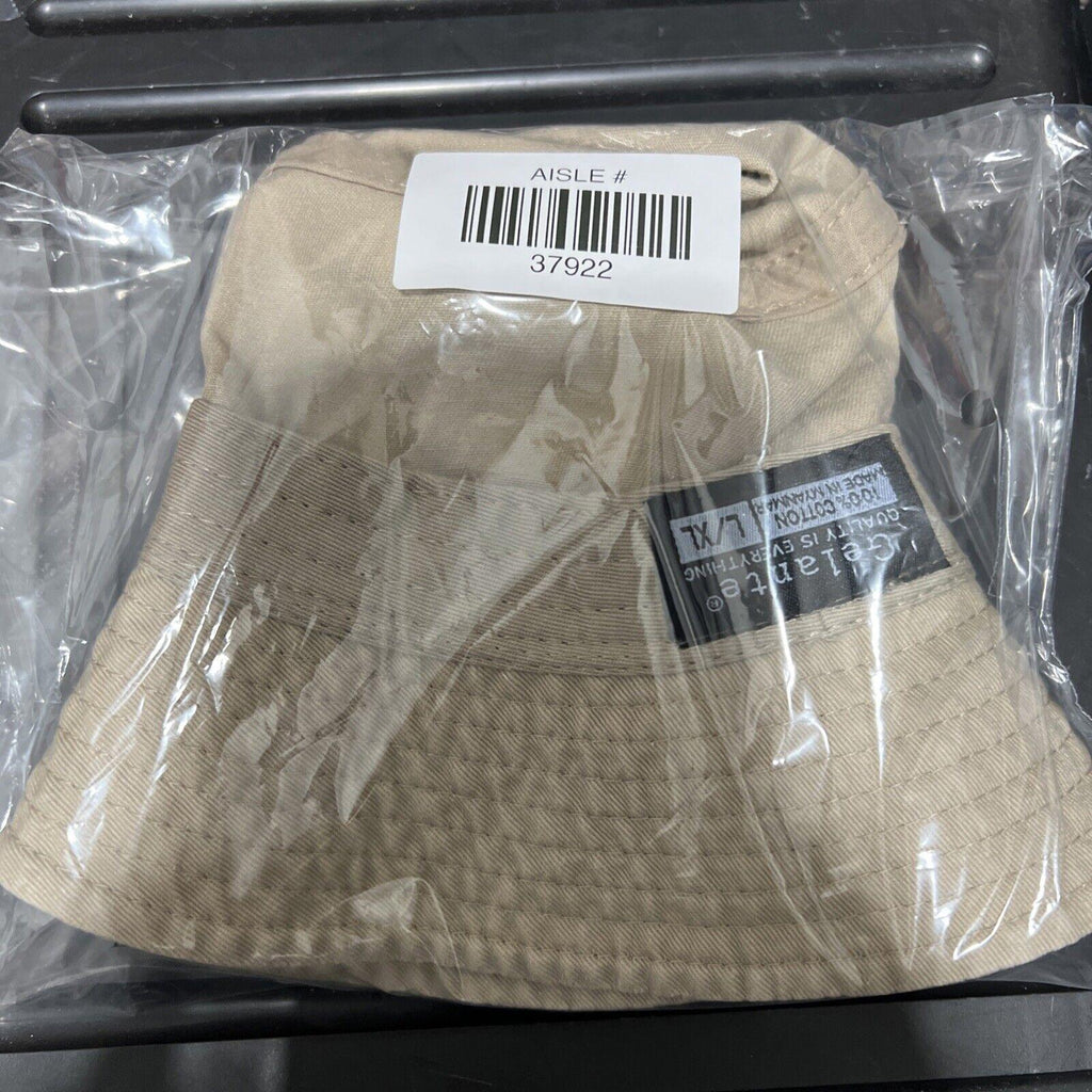 Gorra unisex Gelante beige, 100 % algodón, plegable, para pesca, caza, verano y viajes.