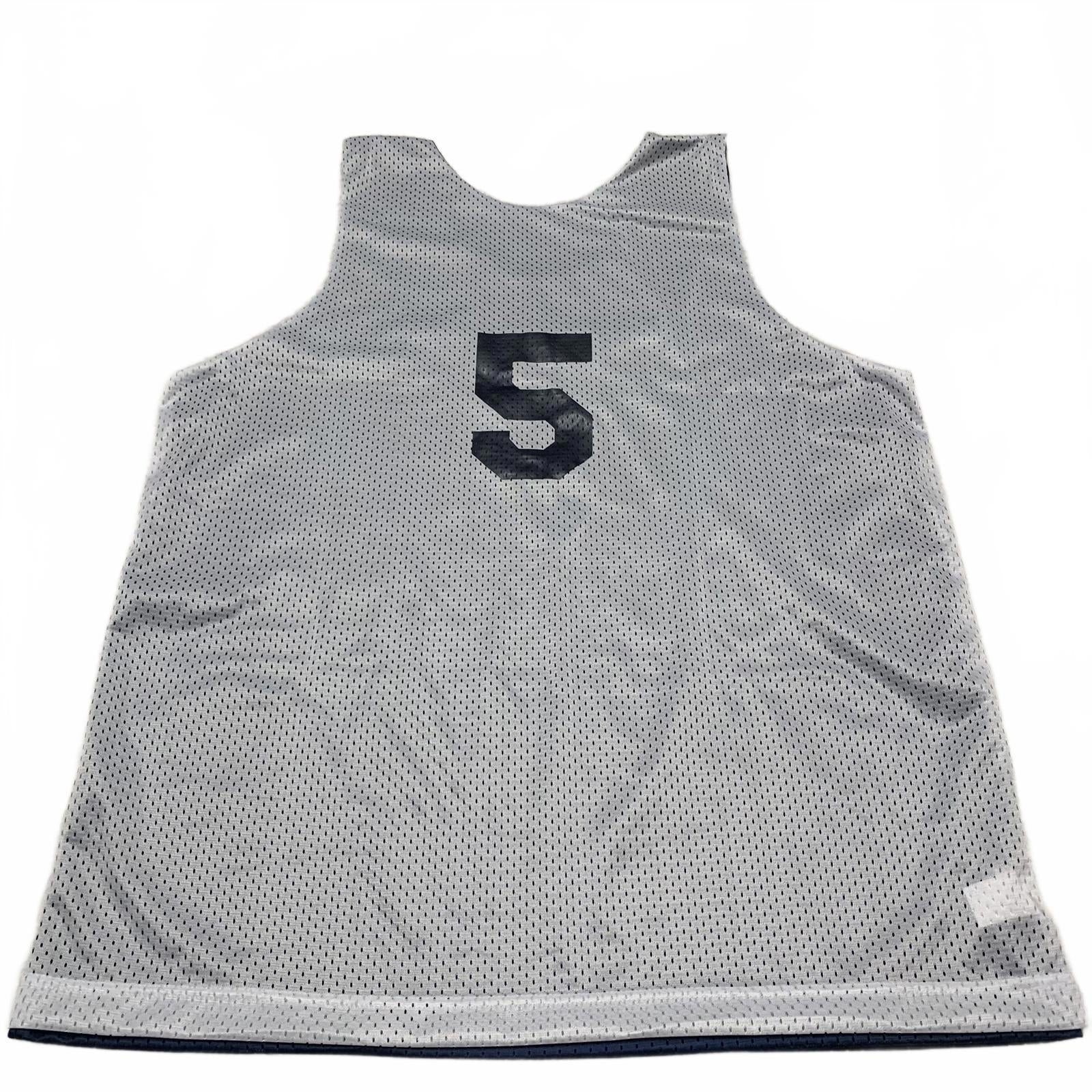 A4 Unisex Size L White Navy Reversible NY Urban Champions Athletic Mesh Jersey