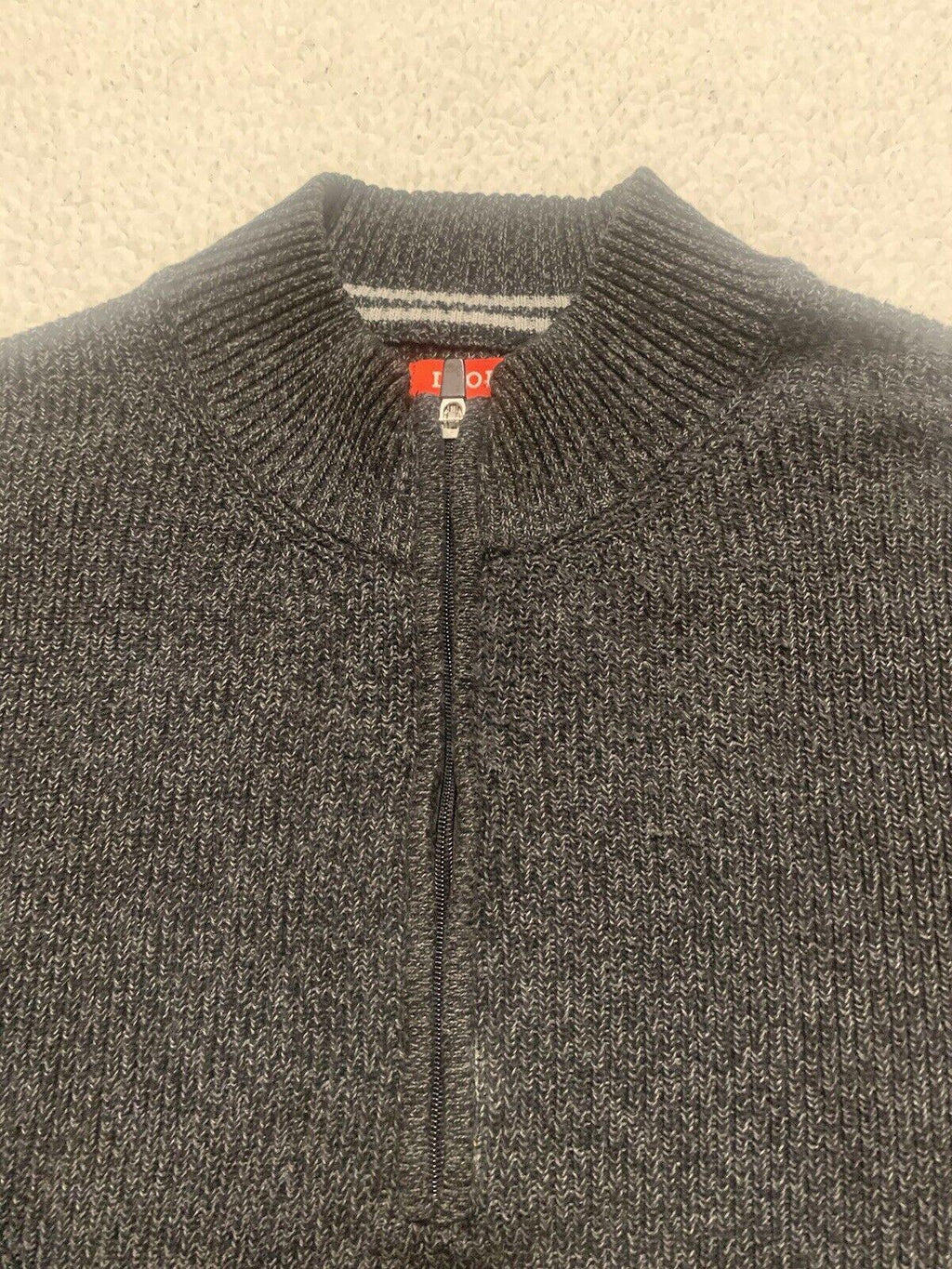 Suéter de cuello alto IZOD para hombre, talla 3XLT, parte superior con cremallera de 1/4