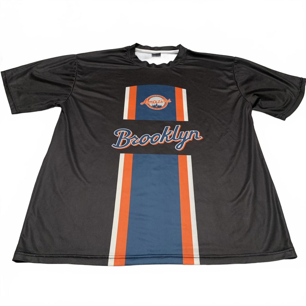 Camiseta deportiva negra de los Brooklyn Coyotes, talla AXL, para hombre, talla 23
