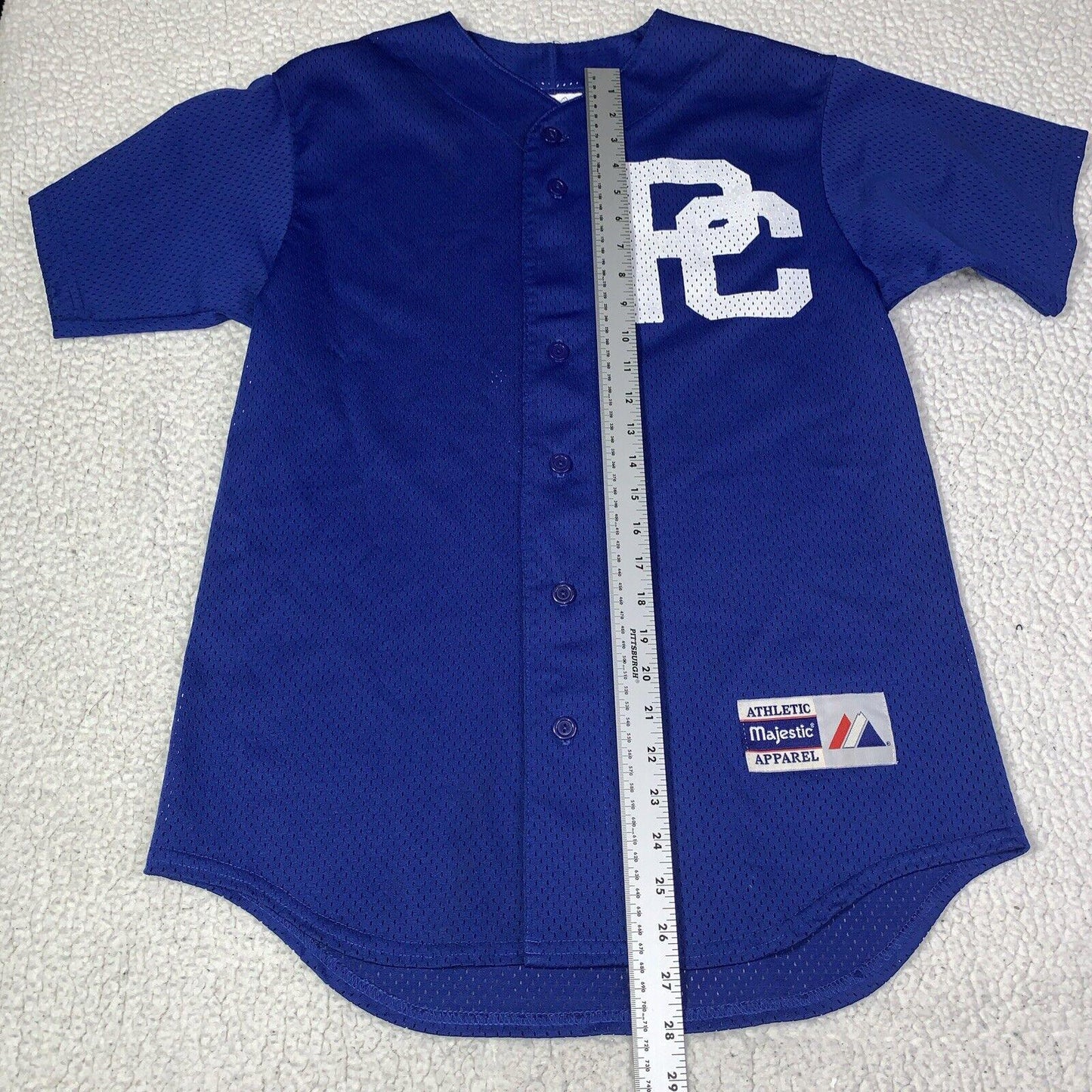 Majestic Athletics Sports Jersey Kids Boy Size Small Shirt