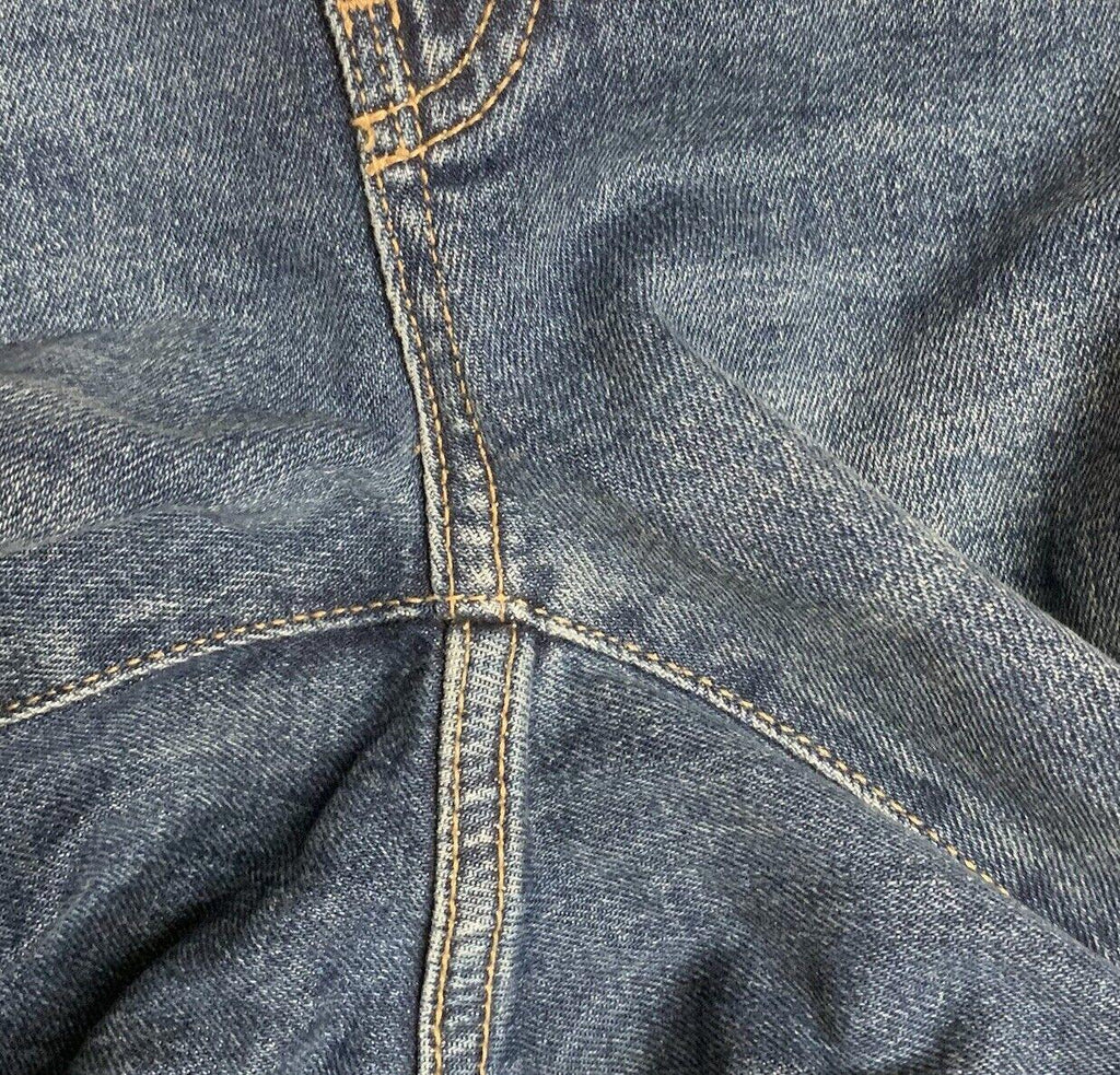 Vaqueros rectos azules de maternidad Old Navy OG talla 8 - Ajuste cómodo