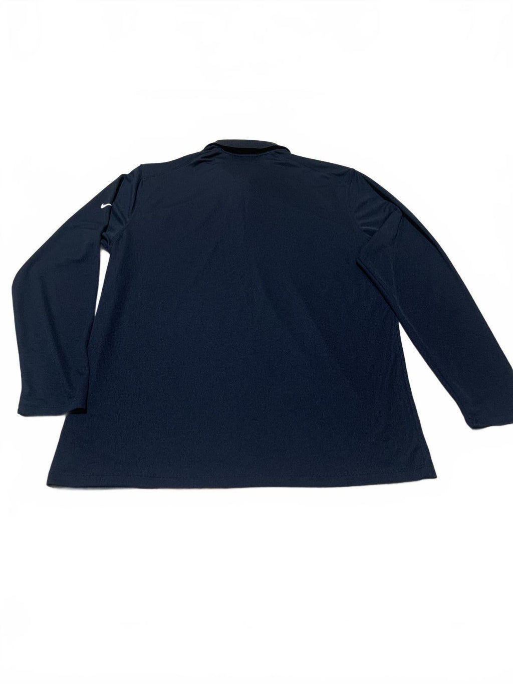 Nike Men's Size L Navy Blue Long Sleeve Polo Shirt PSEG Corporate Logo