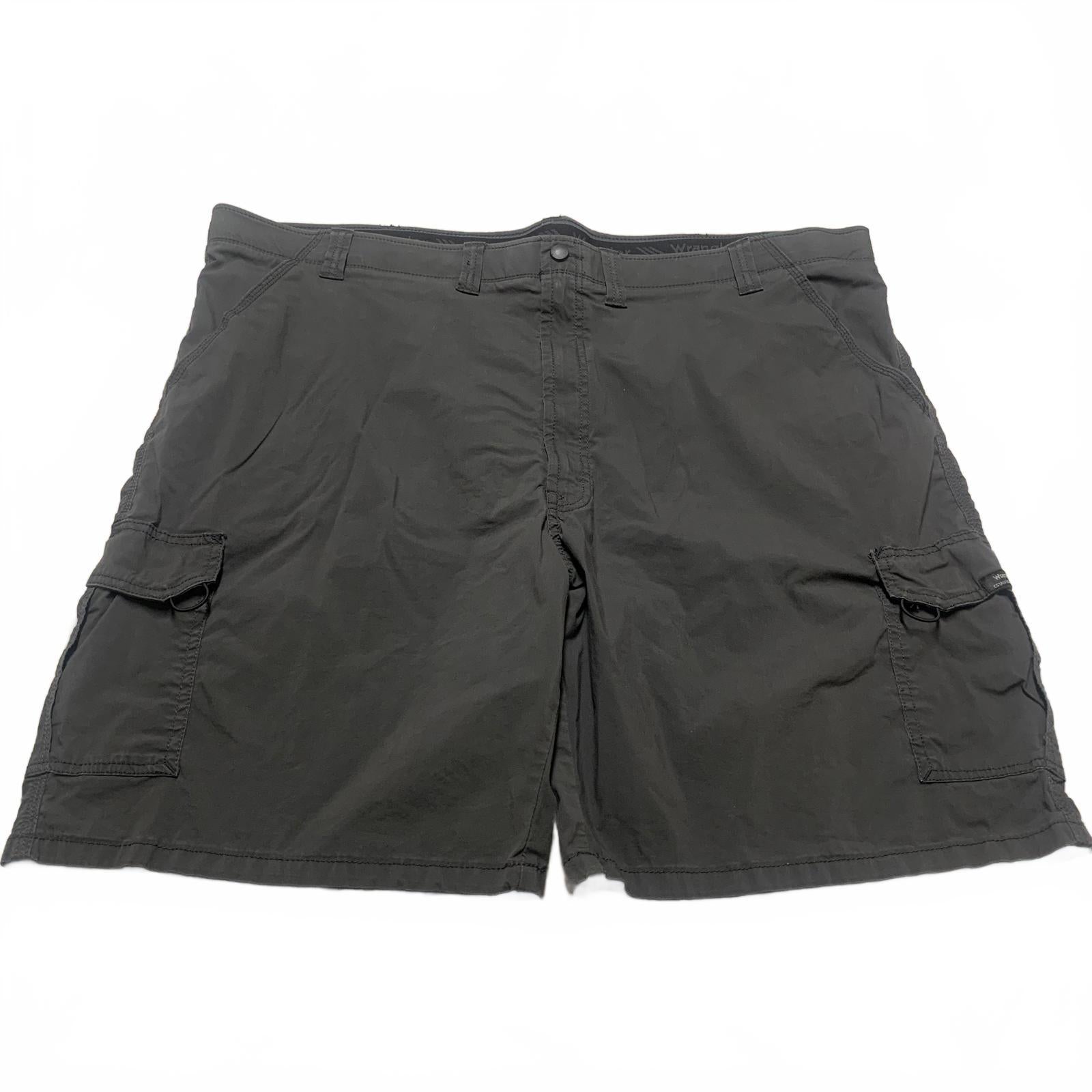 Pantalones cortos cargo grises Wrangler para hombre, talla 48, talla 49