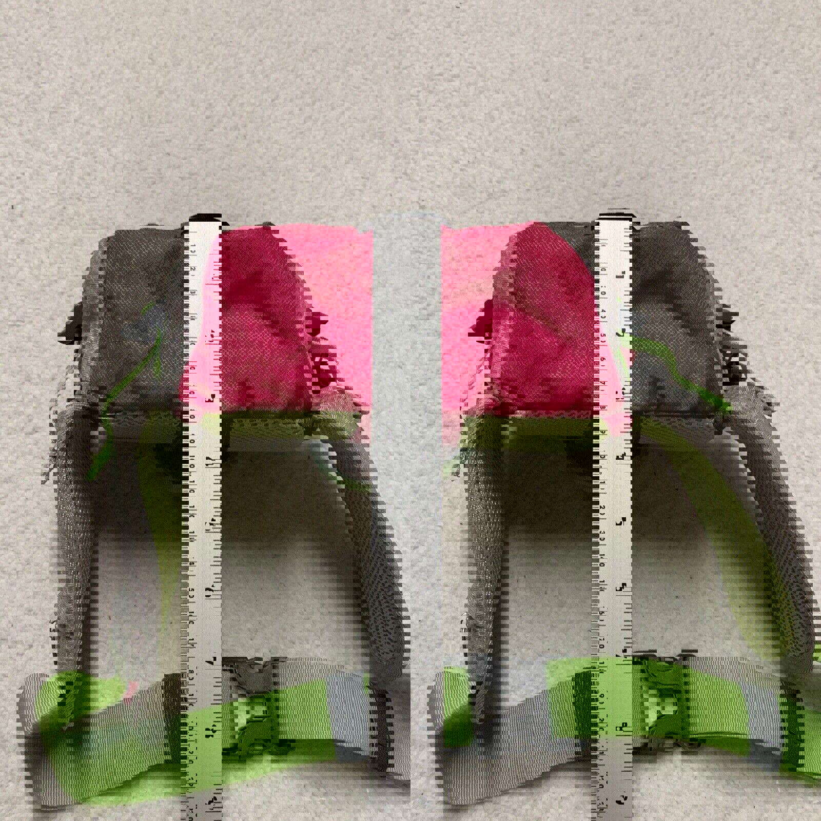 Riñonera SEEU gris, rosa y verde, bandolera, para senderismo y senderismo