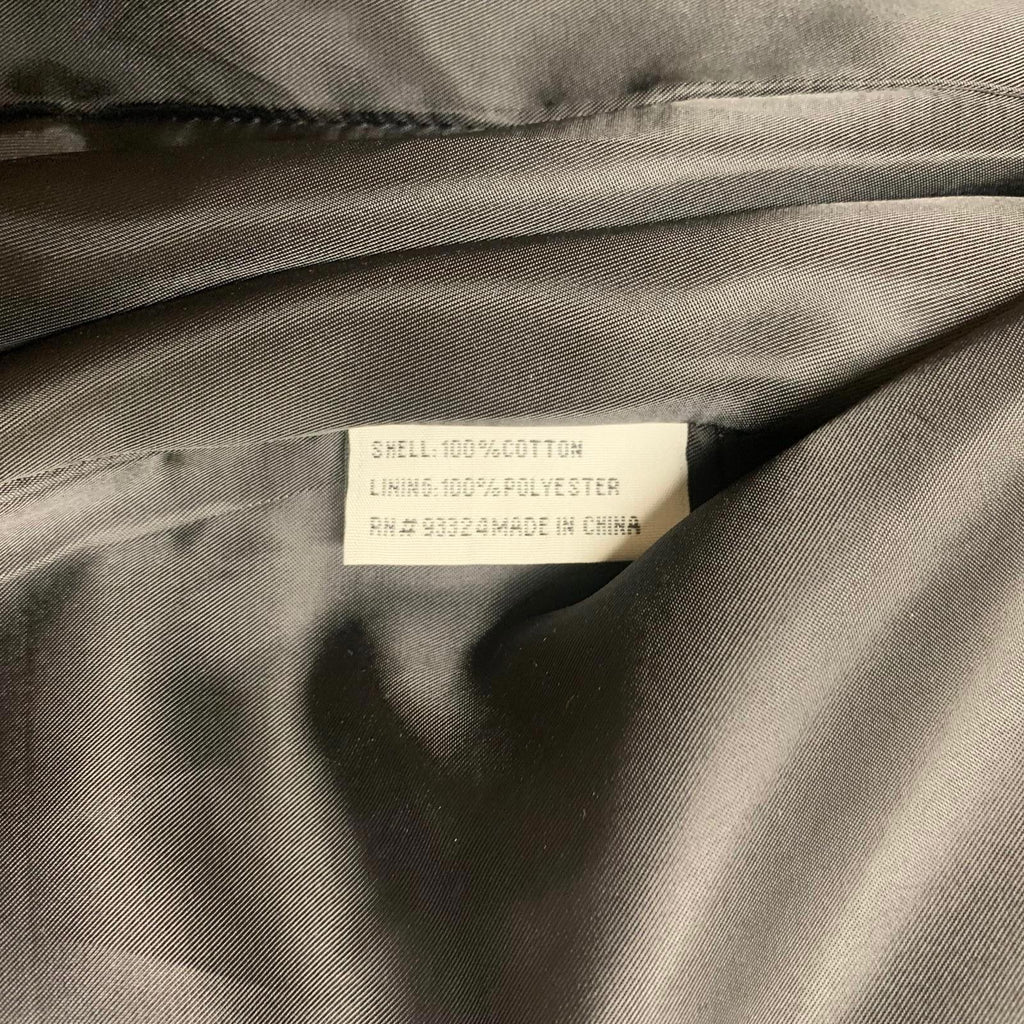 Linea Uomo Men's 48L Black Corduroy Blazer