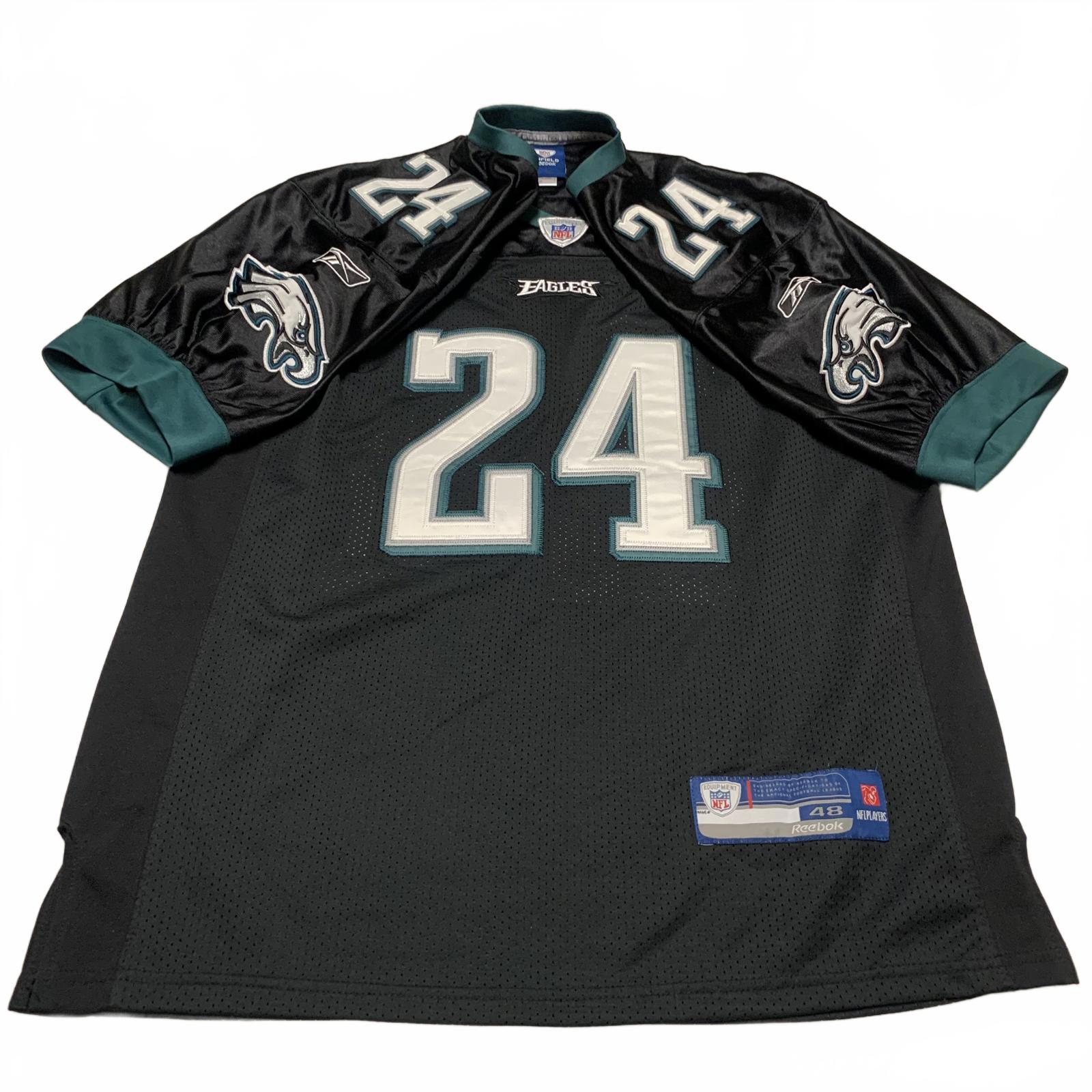 Camiseta Reebok Nnamdi Asomugha # 24 de los Philadelphia Eagles para hombre, talla 48, NFL