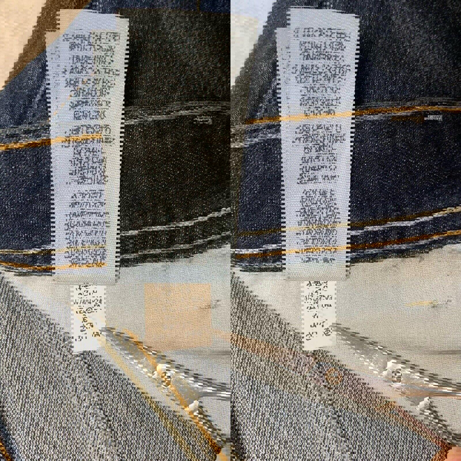 Tommy Hilfiger Jeans para mujer talla 20 azul Hope Slim Cropped