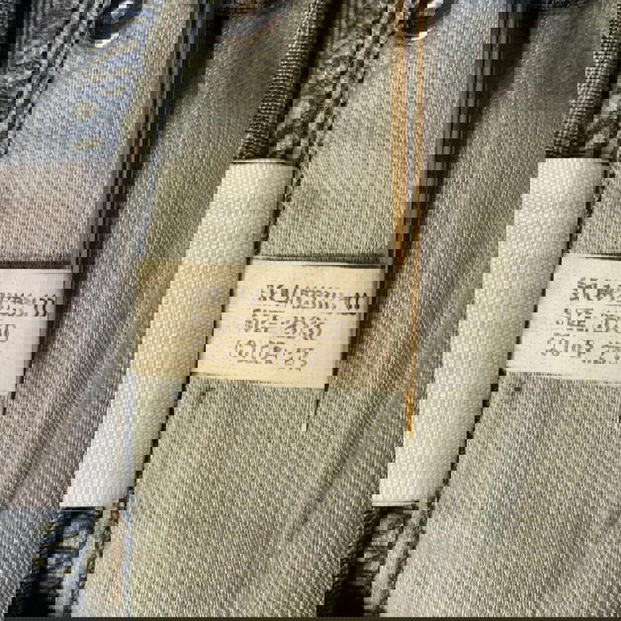 Vaqueros azules ajustados y elásticos Rustin Athletic de Abercrombie &amp; Fitch para hombre, talla 26 x 30