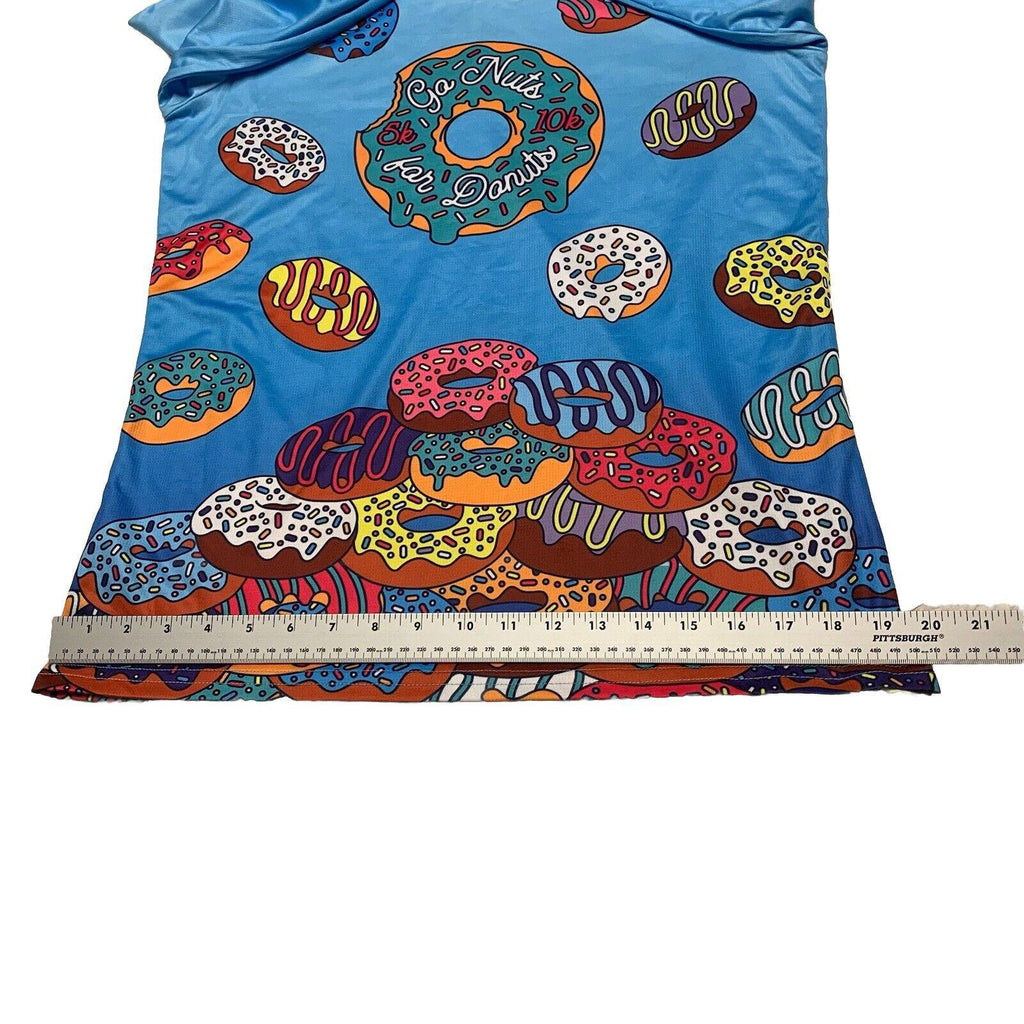 Leslie Jordan Cheetah Marquis Women's  Medium Multicolor Running T-Shirt Top