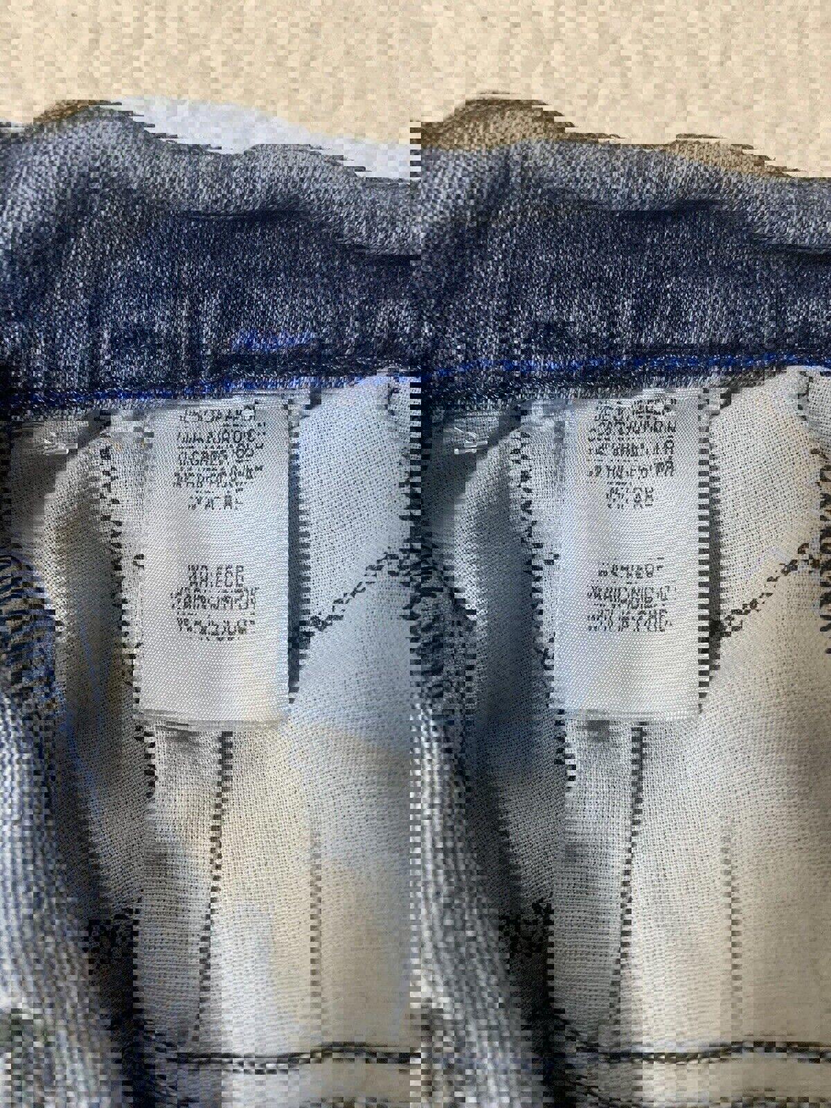 Nautica Jeans para hombre, talla W38 32L, corte relajado, azul elástico