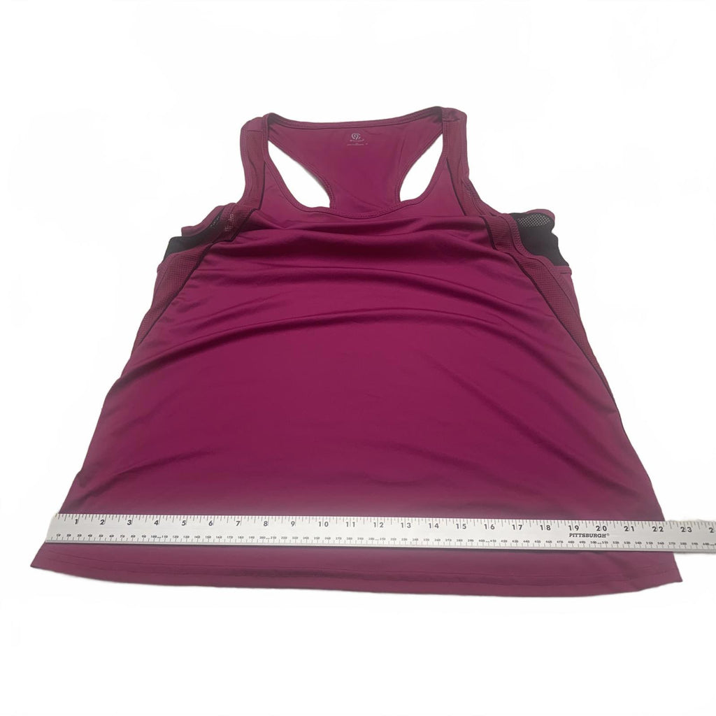 Camiseta deportiva sin mangas fucsia Champion para mujer talla XL