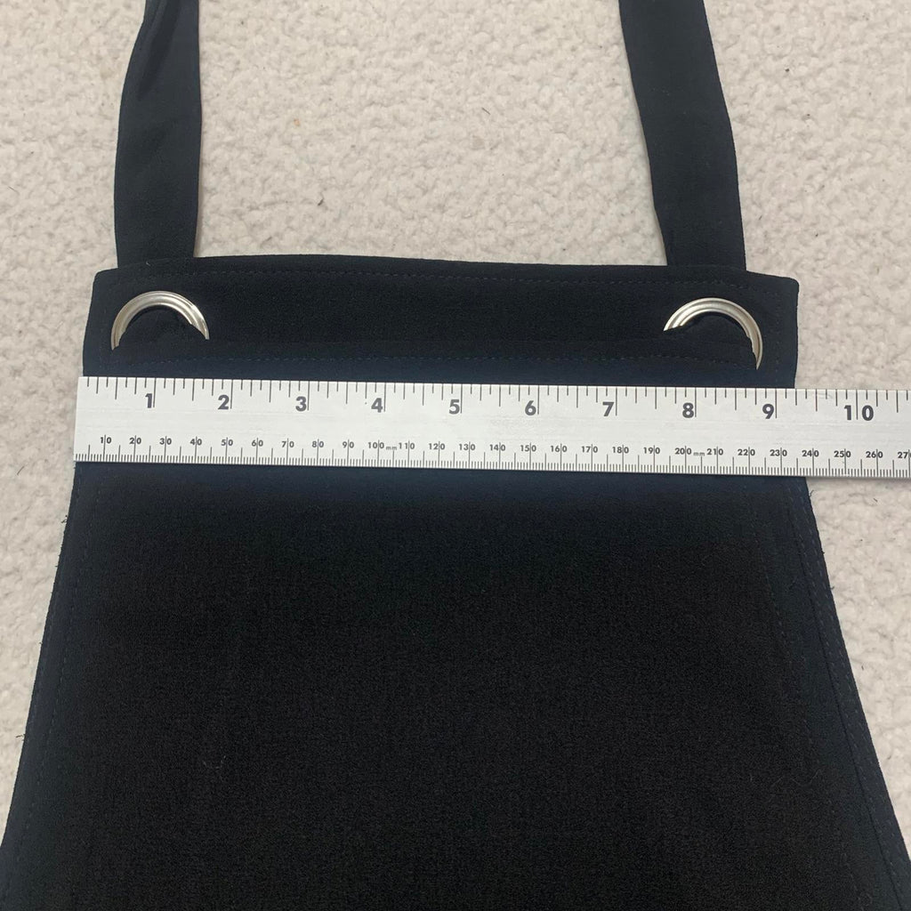 Mono negro sin mangas con bolsillos para mujer MNG talla 2