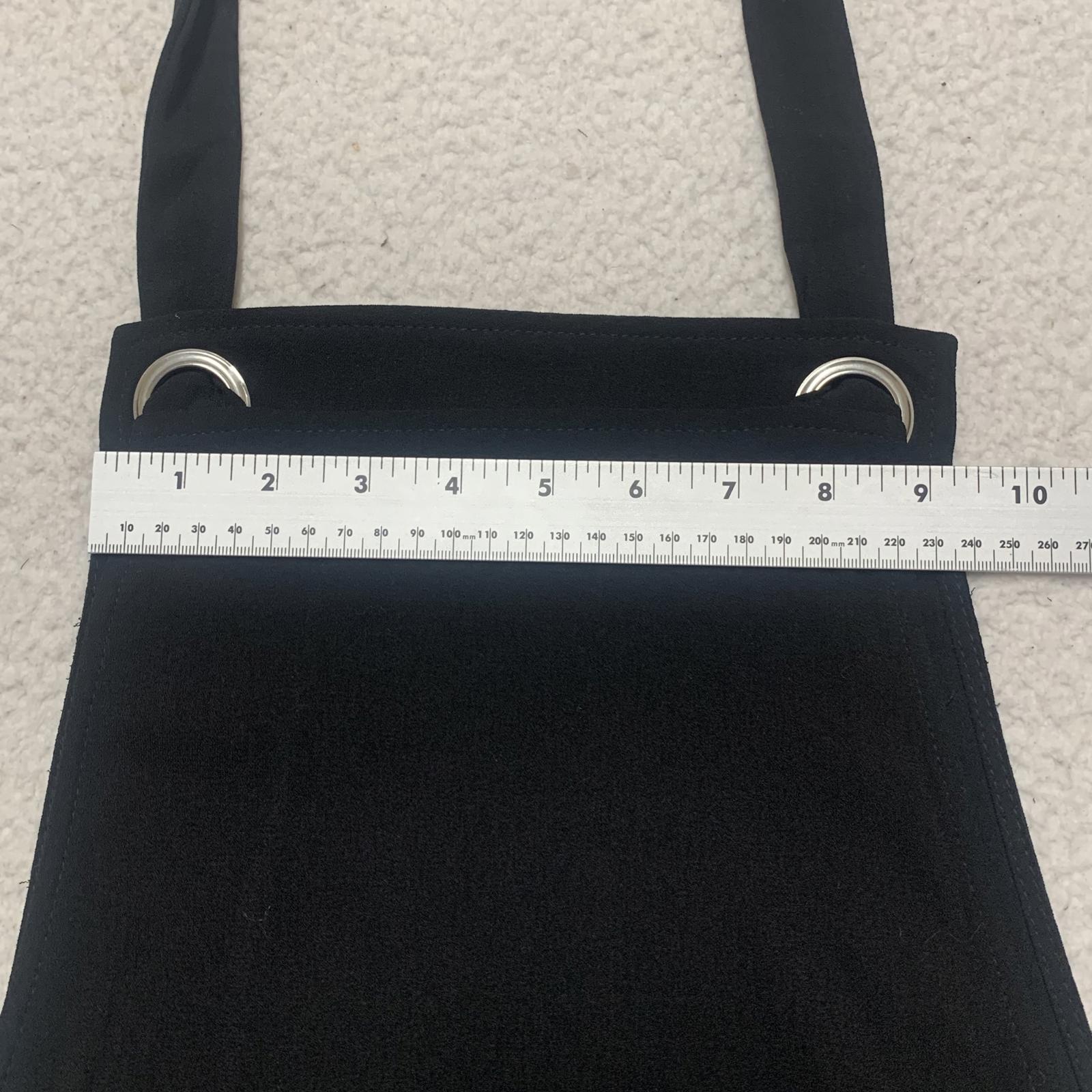 Mono negro sin mangas con bolsillos para mujer MNG talla 2