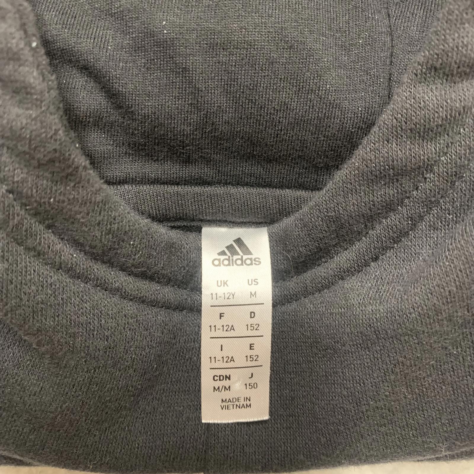 Sudadera con capucha Adidas Youth Black Soccer Club Pequanock n.° 25