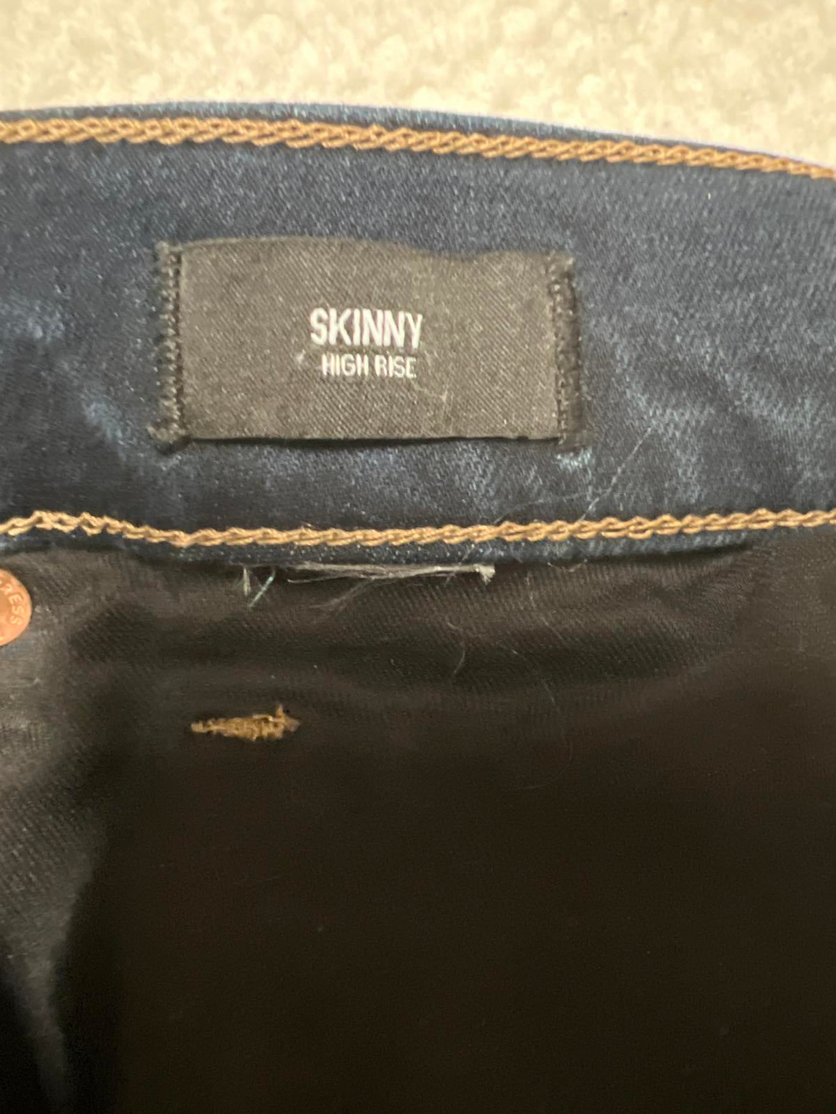 Vaqueros ajustados Express para mujer, tiro alto, 26 x 24,5 (talla real)