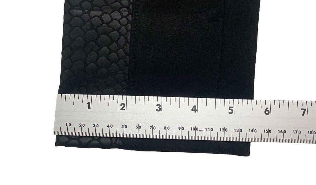 Pantalones negros con estampado de serpiente para mujer de Andrew Marc NY M