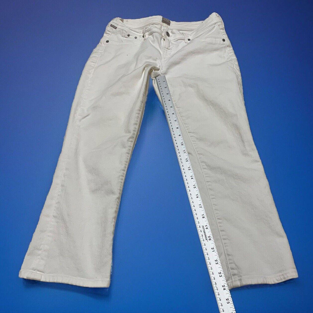 Vaqueros blancos de corte acampanado para mujer Citizens of Humanity, talla 29