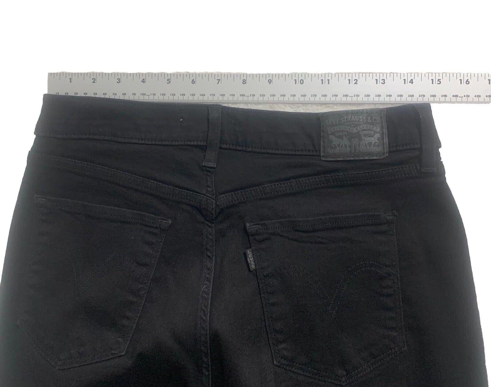 Vaqueros Levi Strauss para mujer, 10L, negro, ancho 30 x 32 L, clásico