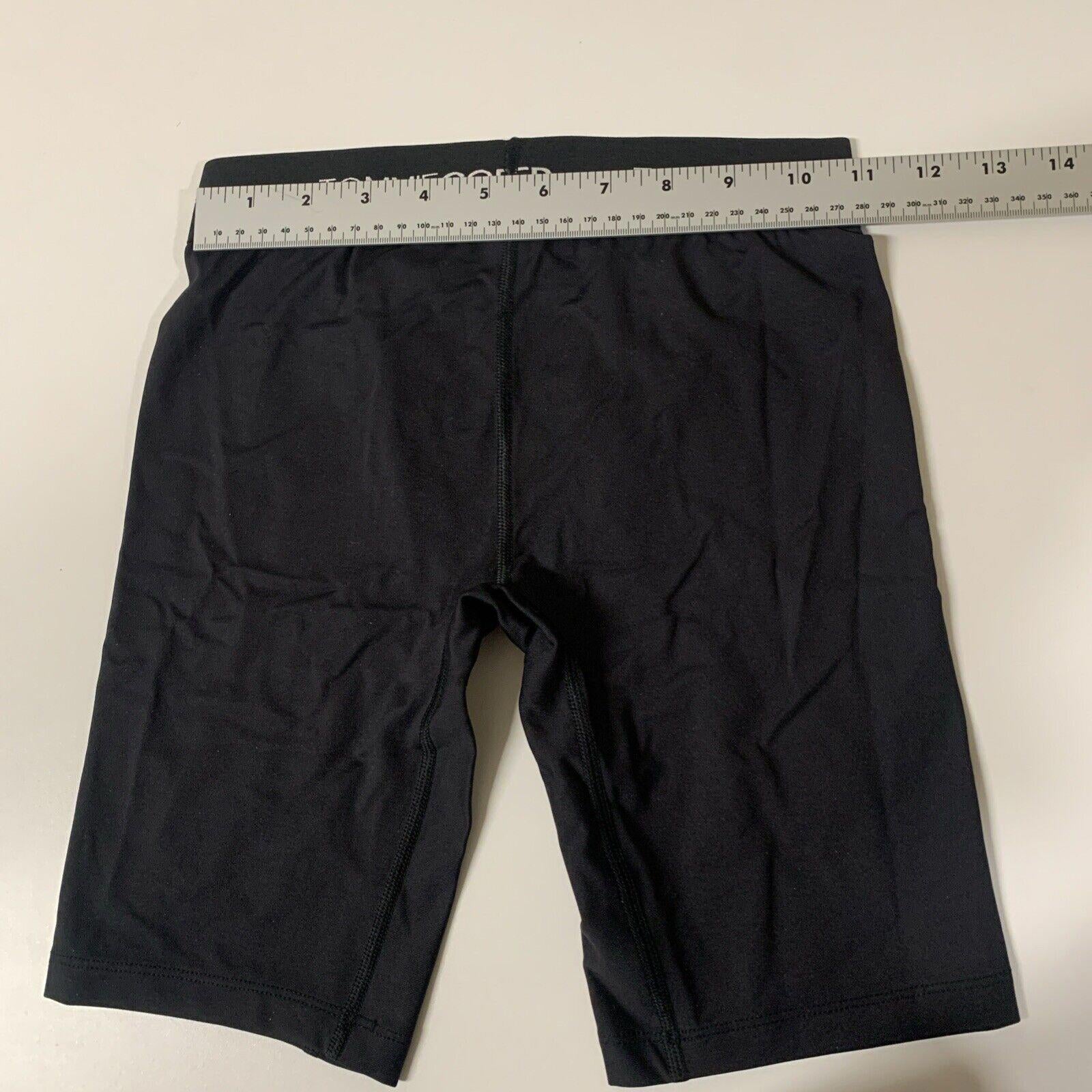 Pantalones cortos de ciclista de compresión Tommie Copper Core Youth Boys, talla pequeña, color negro