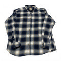 Red Head Brand Co. Men's Sz Large Blue Plaid Flannel Shirt Cotton
