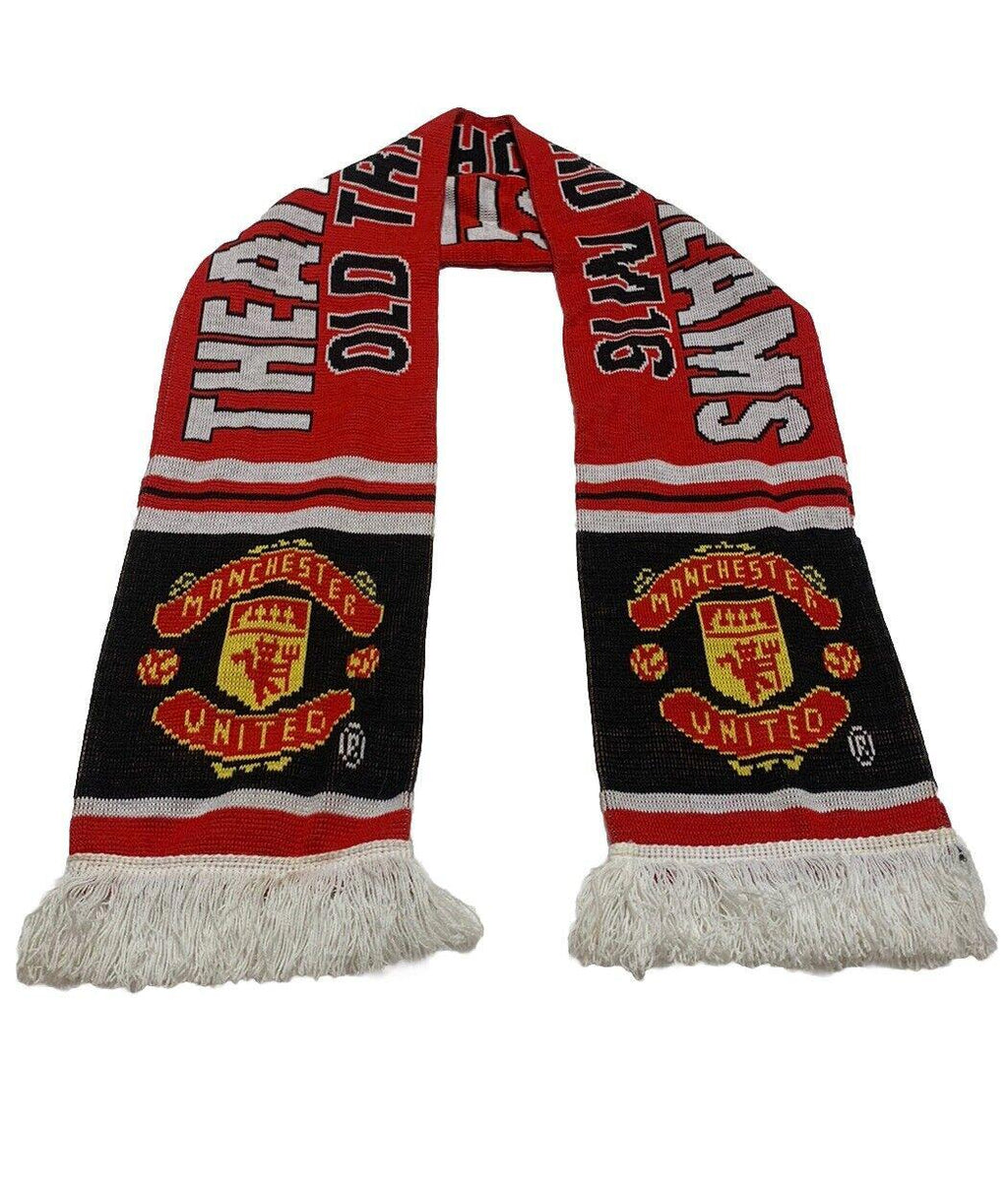 Bufanda del Manchester United Fútbol 2017-2018 Teatro de los Sueños Old Trafford