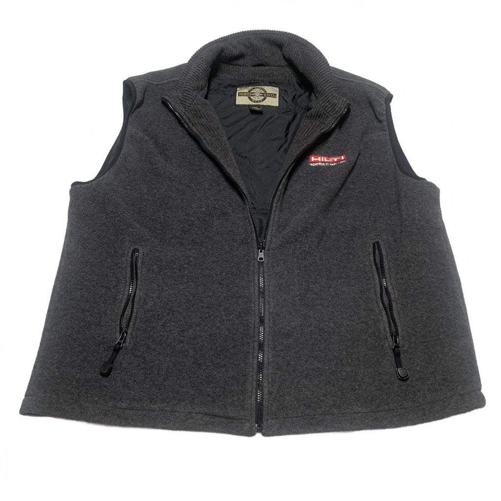 North End All Climate Wear Men's X-Large Gray Hilti Fleece Vest