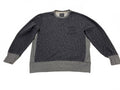 GAP Men's Size Large Dark & Light Gray Crew Neck Sweatshirt