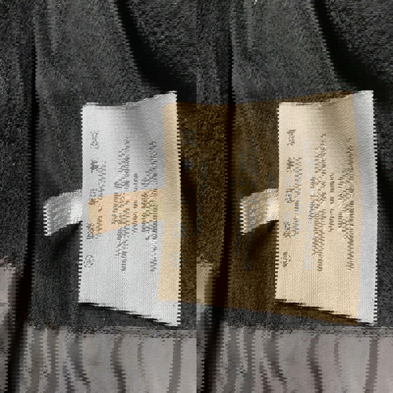 MARC New York Andrew Marc Abrigo acolchado de invierno negro de piel sintética XL para mujer