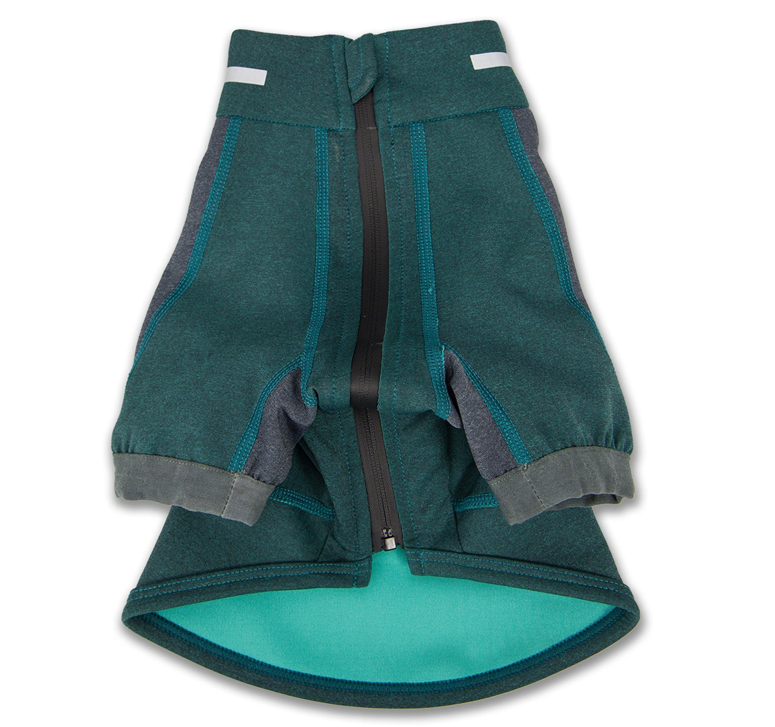 Dog Helios ® 'Eboneflow' Mediumweight 4-Way-Stretch Flexible And Breathable Performance Dog Yoga T-Shirt