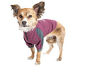 Camiseta de yoga para perros Dog Helios® 'Eboneflow' de peso medio, elástica en 4 direcciones, flexible y transpirable.