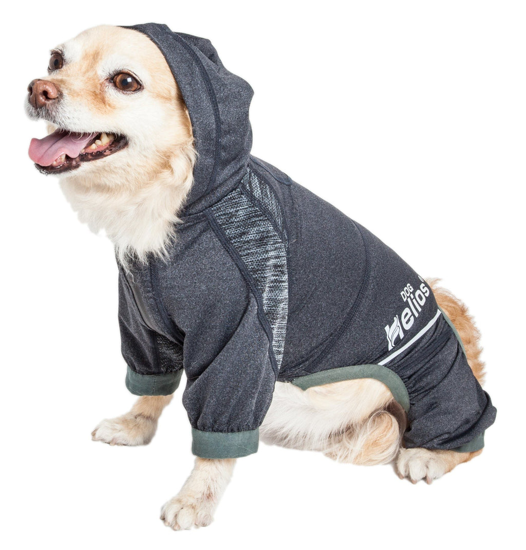Sudadera con capucha ligera y elástica en 4 direcciones para yoga de Dog Helios® 'Namastail'