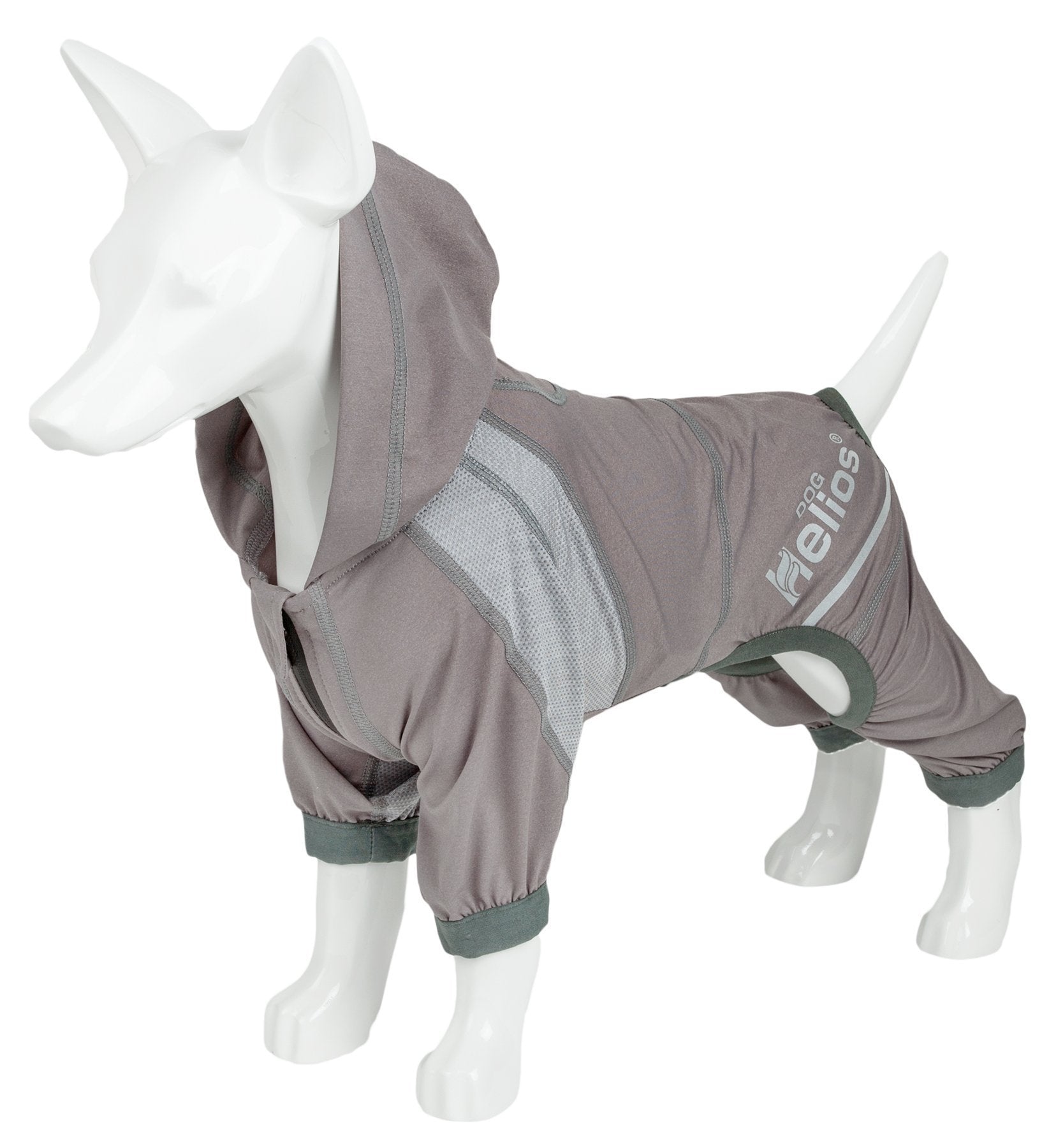 Dog Helios ® 'Namastail' Lightweight 4-Way-Stretch Yoga Performance Dog Tracksuit Hoodie
