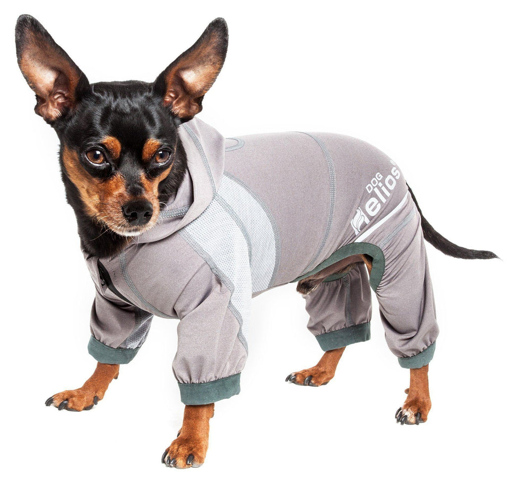 Sudadera con capucha ligera y elástica en 4 direcciones para yoga de Dog Helios® 'Namastail'