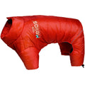 Chaqueta de invierno para perros ajustable y reflectante con diseño de cuerpo entero y vadeado Dog Helios® Thunder-crackle