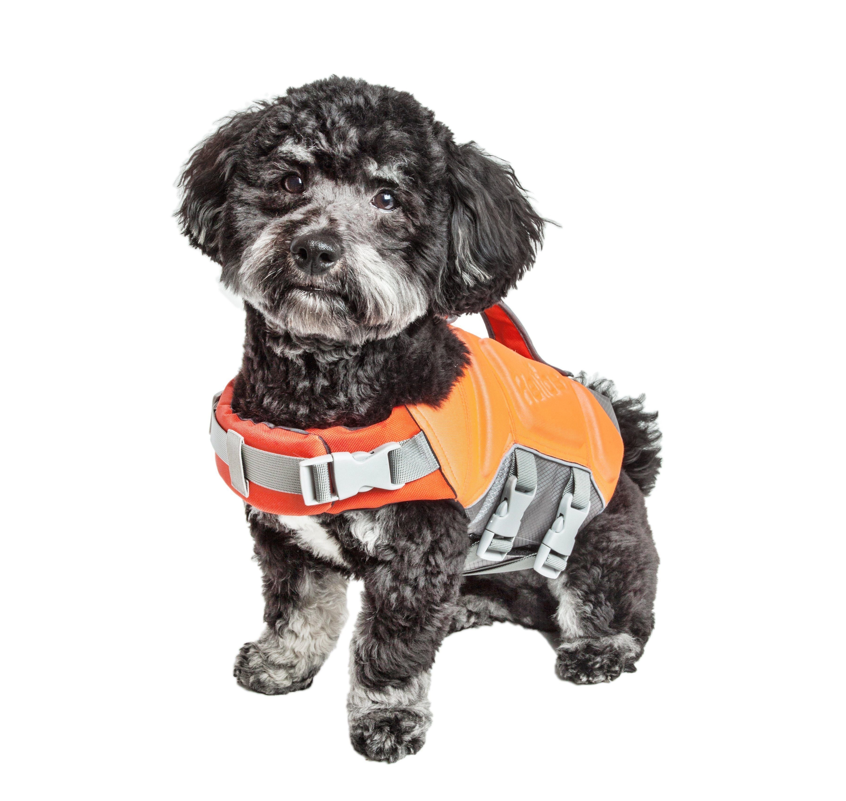 Dog Helios ® 'Tidal Guard' Multi-Point Strategically-Stitched Reflective Pet Dog Life Jacket Vest