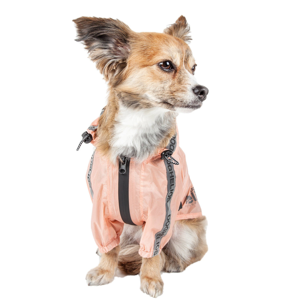 Poncho impermeable ajustable e impermeable para perros Dog Helios ® 'Torrential Shield'