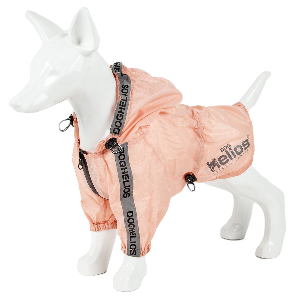Poncho impermeable ajustable e impermeable para perros Dog Helios ® 'Torrential Shield'