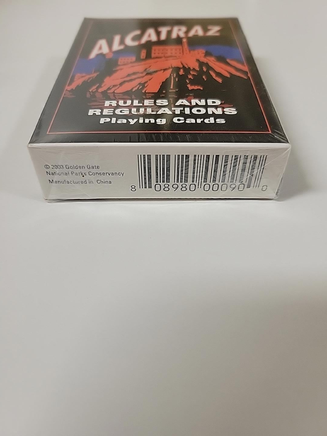 Reglas y regulaciones del juego de cartas Alcatraz