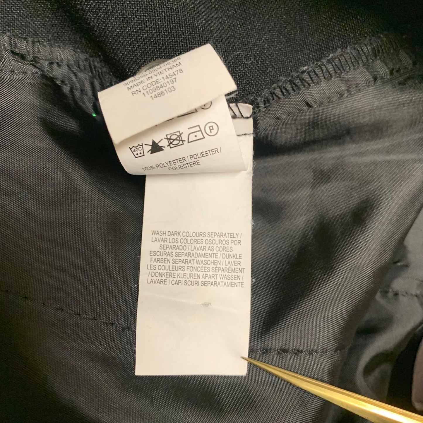 Primark Women's Size 6 Black Pants Trousers Slacks W30 x 31.5 L