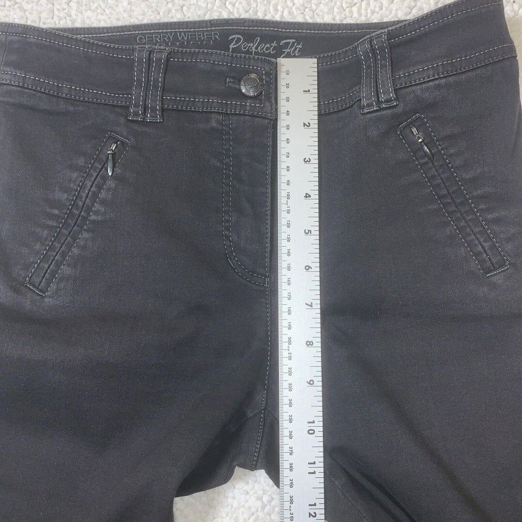 Gerry Weber Roxy Girl's Jeans Size US/C 8 Black Fit Skinny