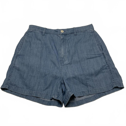 Madewell Women's Sz 28 Blue Chambray Bermuda Shorts W30