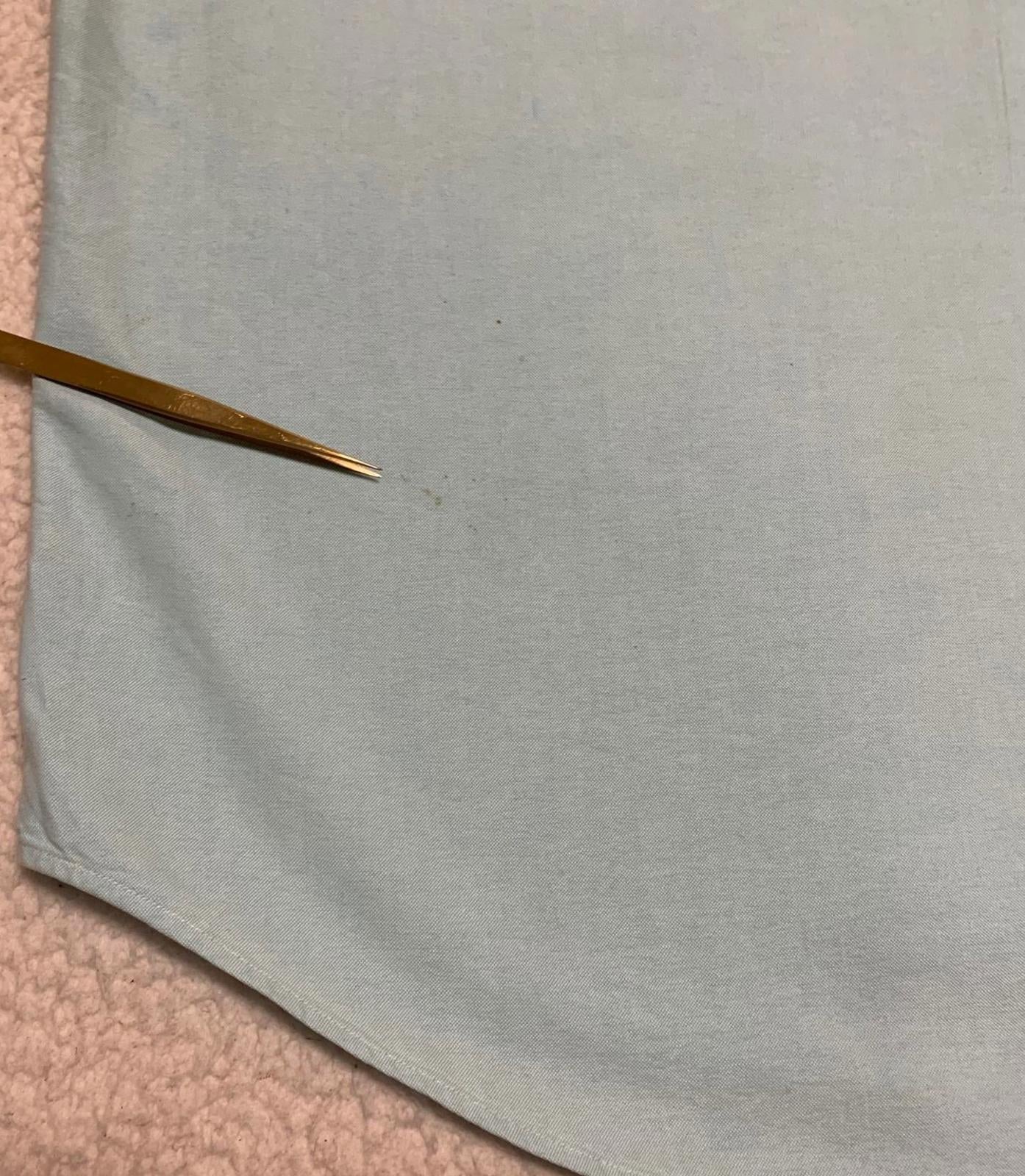 Ralph Lauren Men's 2XB Light Teal Short Sleeve Button Shirt