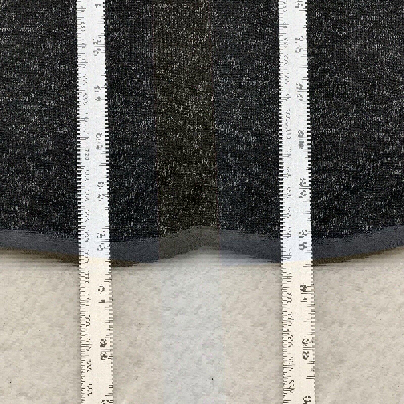 Chaqueta de forro polar Elevate de United Airlines, color negro carbón jaspeado, talla XL