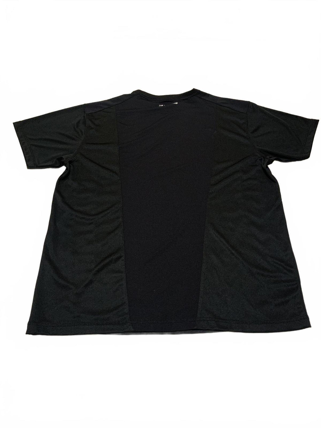 Camisa deportiva de US Polo Assn., negra y blanca, talla XL, corte atlético, manga corta