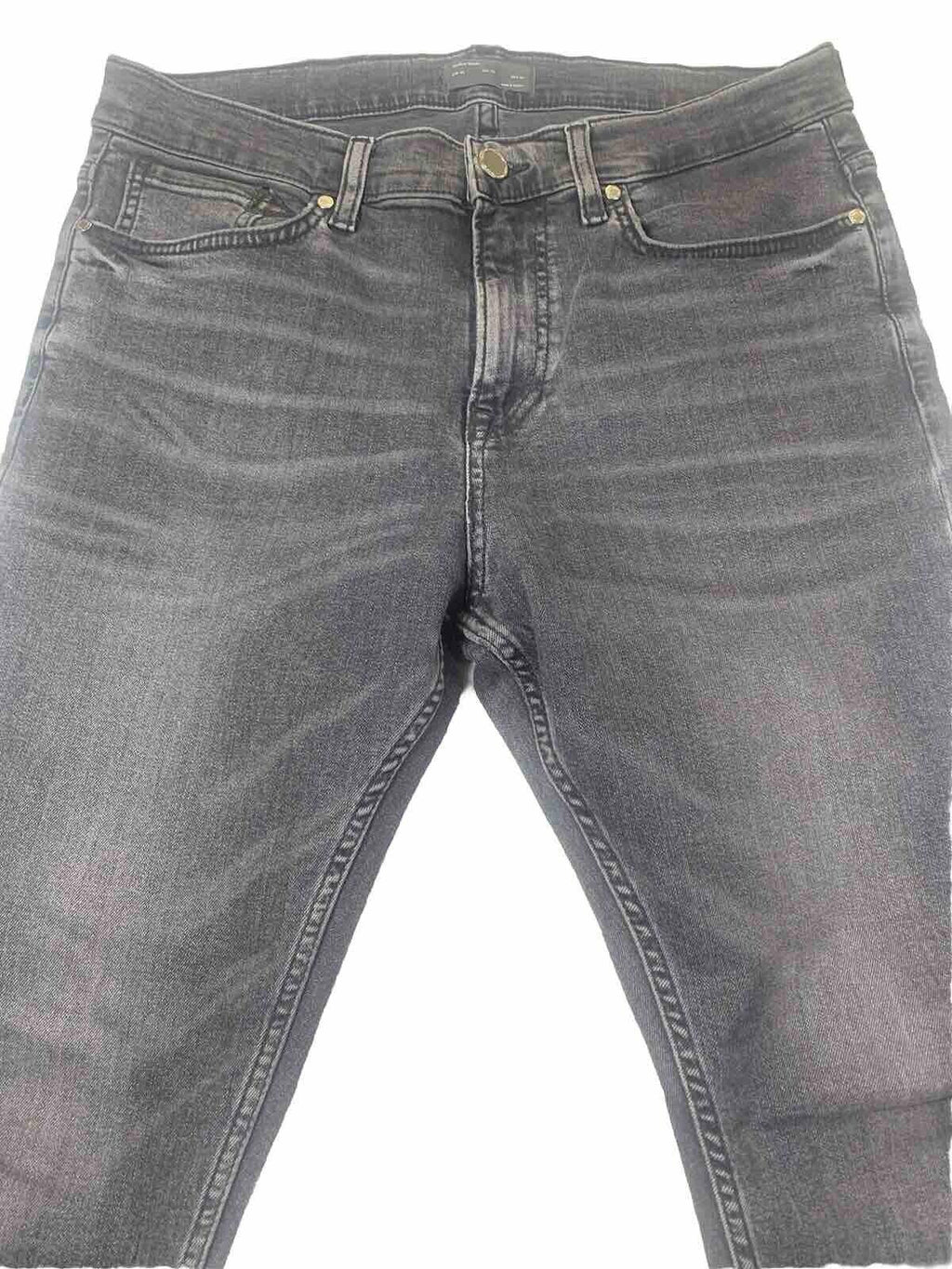 Pantalones vaqueros negros de lavado medio Zara Jeans Men 32